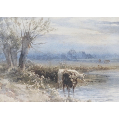 40 - John Keeley 'A quiet afternoon, Wixford' watercolour 25x35cm, signed