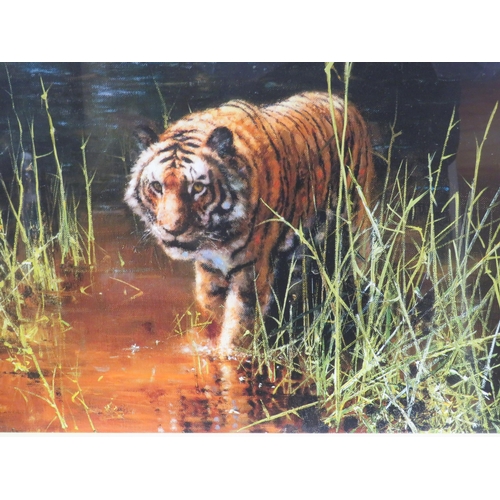 325 - David Shepherd OBE 'Jungle Gentleman' limited edition print, 42x72cm, signed, studio stamp