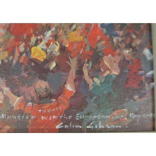 18 - Colin Gibson 'Munster win the European Cup, May 2006' limited edition print 133/200  25/45cm