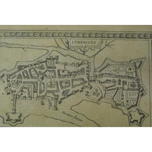 35 - J Speed 'The Province of Mounster' map, 42x54cm