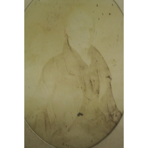 61 - D. McLise 'Portrait of a gentleman' watercolour oval 18x13cm, signed D M*Clise and dated 1816 lower ... 