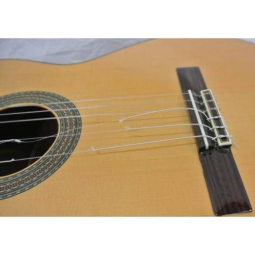 247 - Alhambra classic guitar, Muro del Alcoy, Spain, Model 9PA, No 2505, stamped, with hard case