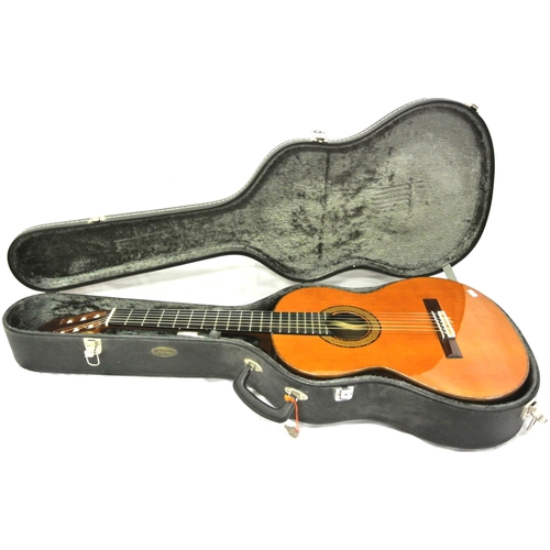 248 - Amalio Burguet classic guitar, Valencia, Spain, Model 2M, Series 0249, 2007, stamped, in case