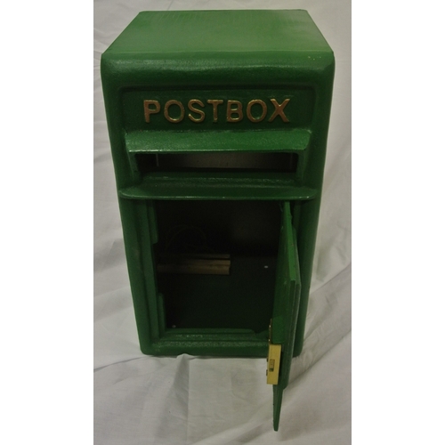 83 - Heavy cast iron postbox with door