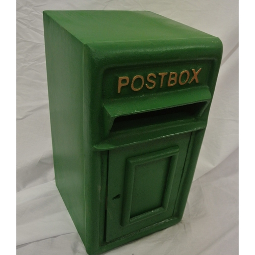 83 - Heavy cast iron postbox with door