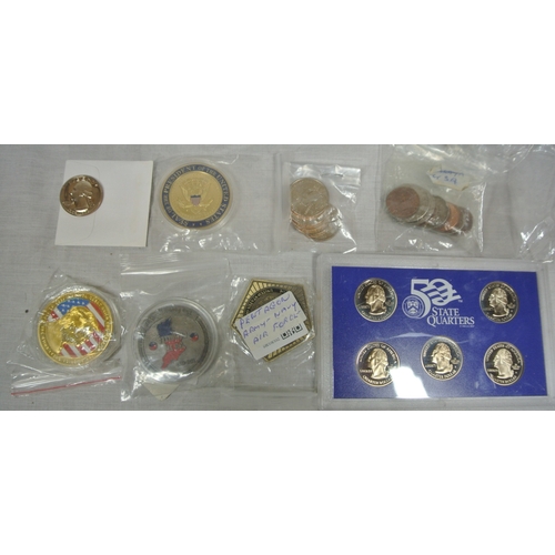 169 - US Coins: US State Quarters series II, 38 states,  JFK Coin -package collection x2  US Mint state Qu... 