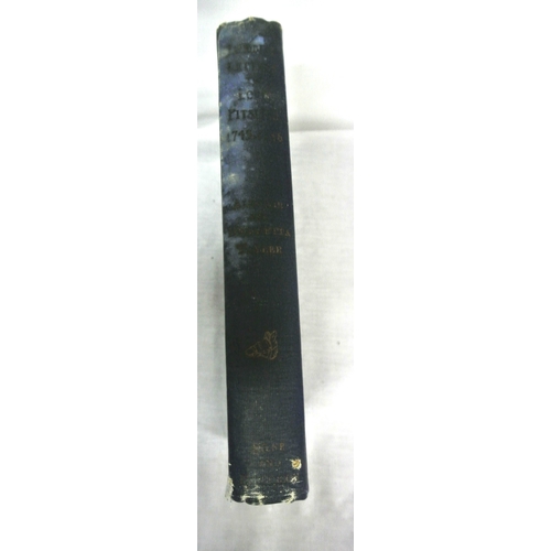 178 - Jacobite letters to Lord Pitsligo 1745-1746 by Milne and Hutchison Aberdeen 1930, Hard Cover some bi... 