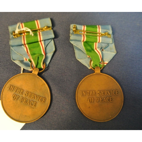 260 - 2 UN medals for service