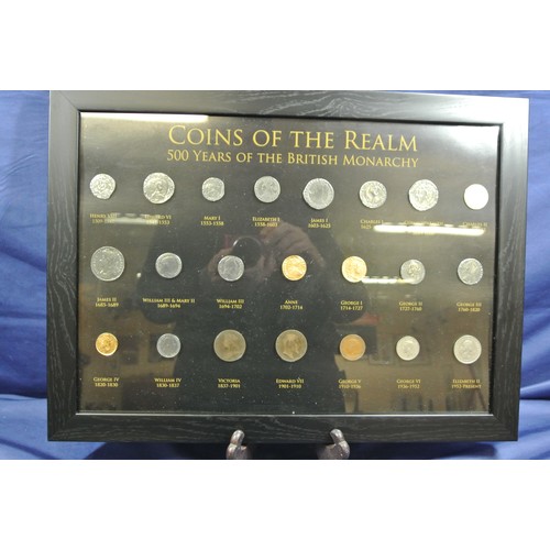 167 - Auk collection - Scotland 20 Pattern Coinage 2014, Framed Coins of the Realm 500 years of British Mo... 