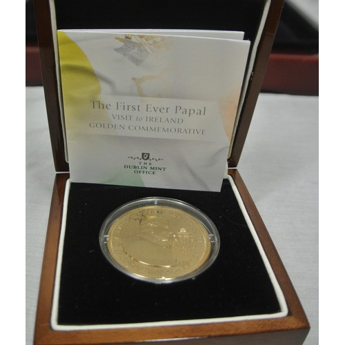 168 - Dublin Mint collection - Coins of Irish Free State, President Barack Obama 'Millennium £1 coin, Papa... 