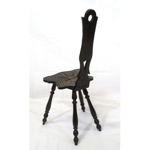 473 - Childs small oak chair