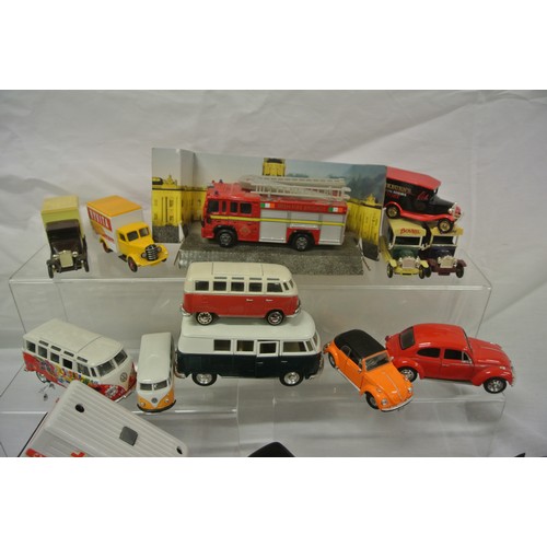 343 - Assorted lot of model cars, etc