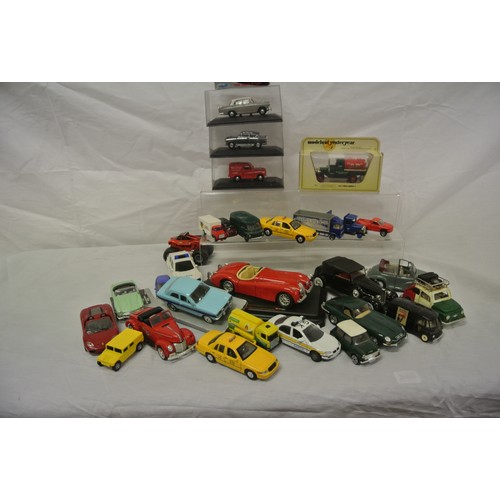 361 - Assorted lot of model cars, etc