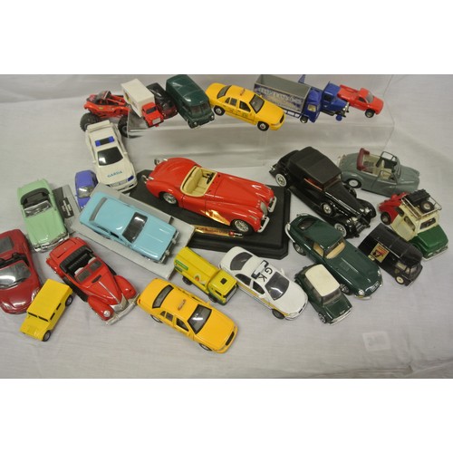 361 - Assorted lot of model cars, etc