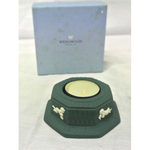 362 - Wedgwood Jasper Cherub nightlight holder