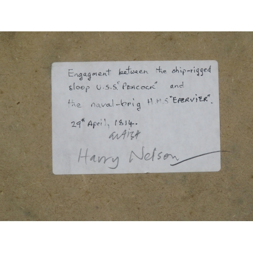 8 - Harry Nelson 'Engagement between the ship-rigged sloop USS Peacock and the naval-brig HMS Epervier 2... 