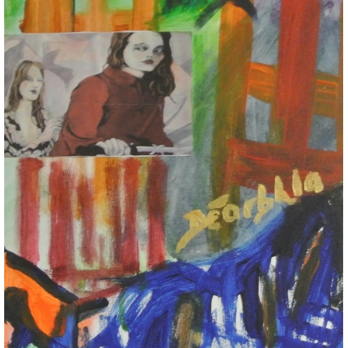 9 - Tom Byrne 'Dearbhla' oil on canvas,40x50cm, signed