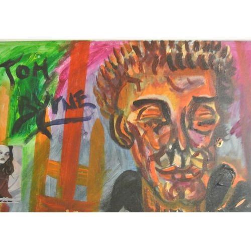 9 - Tom Byrne 'Dearbhla' oil on canvas,40x50cm, signed