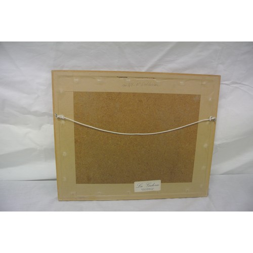 25 - Irish school 'Malta' watercolour 17x25cm signed