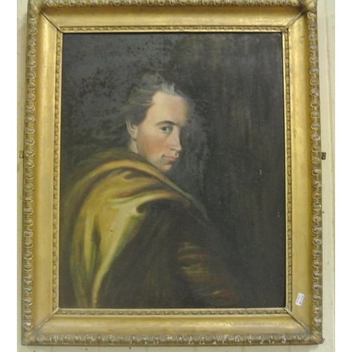 30 - Victorian school 'Portrait of a gentleman' oil on canvas 66 x 48cm