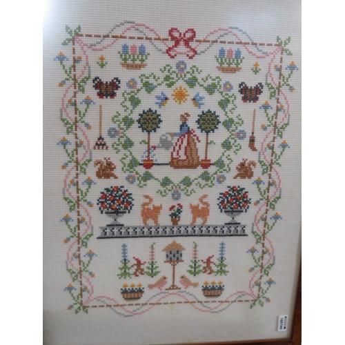 11 - Various pictures and testers, coat of arms, etc