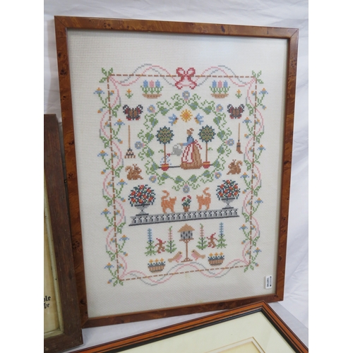 11 - Various pictures and testers, coat of arms, etc