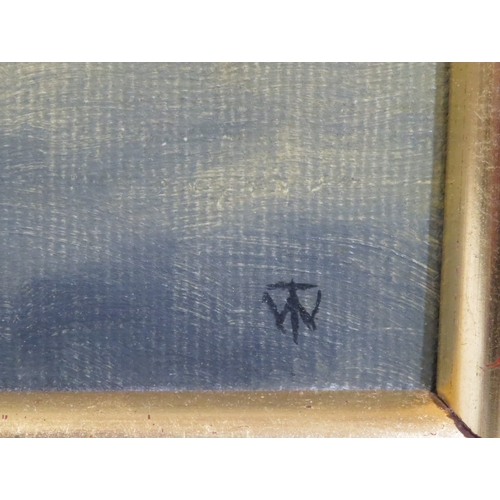 38 - Rantal 'Study of a horse' in the manner of George Stubbs, oil on board 28x38cm signed