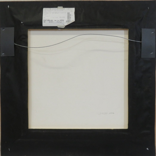 43 - Andrew Bone 'Tiger Portrait' Giclee on Canvas, 57x57cm, Signed