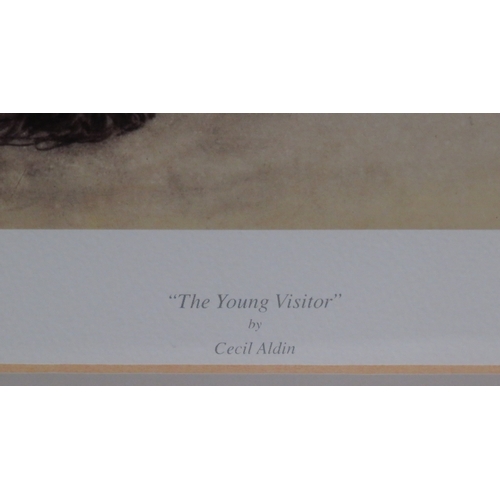47 - Cecil Alden 'The Young Visitor' studio print, 28x41cm, stamped