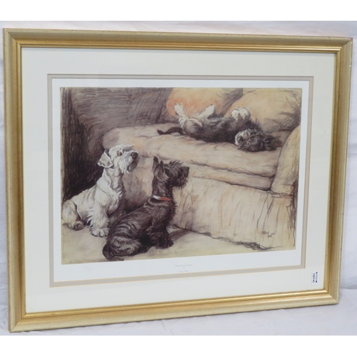 47 - Cecil Alden 'The Young Visitor' studio print, 28x41cm, stamped