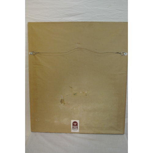 50 - Earnest Runyon 'Wolf study' pencil and pastels 34x28cm signed. bears receipt