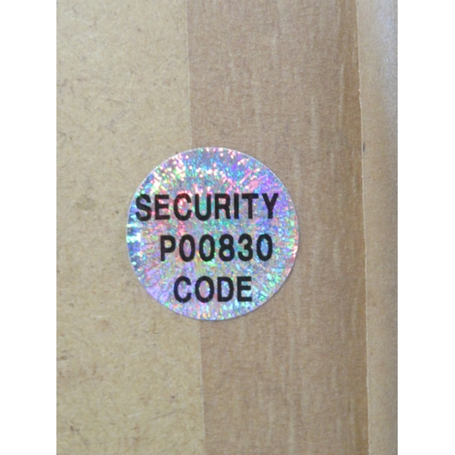 64 - Tom Cruise 'Mission Impossible II' DVD gold disc collection, framed with certificate from Our Price ... 