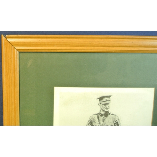 79 - Kieran O'Callaghan 'Michael Collins (The Big Fellow) print 31x23cm signed