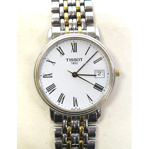 99 - Tissot Sapphire crystal 1853 classic slim wristwatch, in presentation box