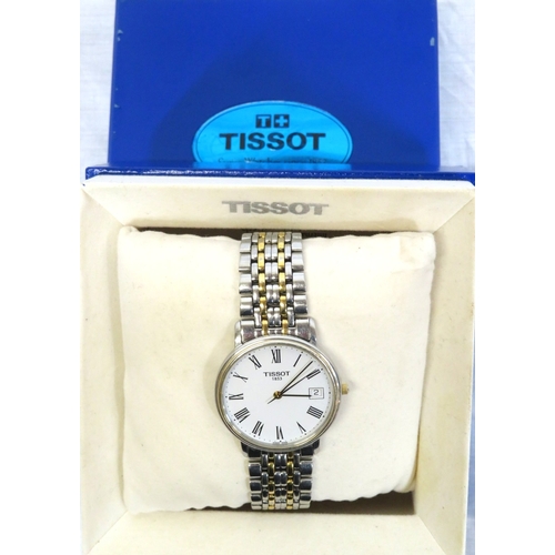 99 - Tissot Sapphire crystal 1853 classic slim wristwatch, in presentation box