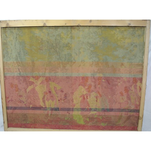 39 - Large Victorian tapestry depicting a garden party 139x177cm