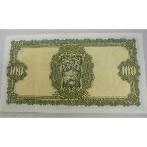 89 - Irish 'Lady Lavery' £100 note, 03z series,  dated 10.4.75 Whitaker & Murray signatures