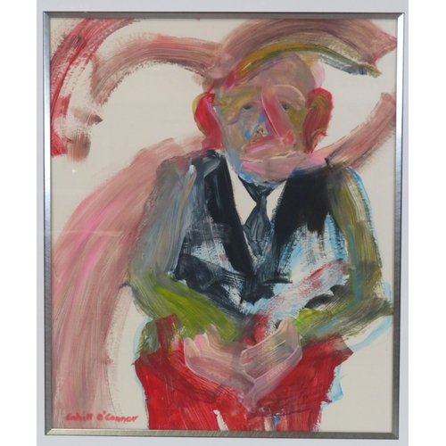 9 - Cahill O'Connor 'Scream' oil on board 60x50cm signed