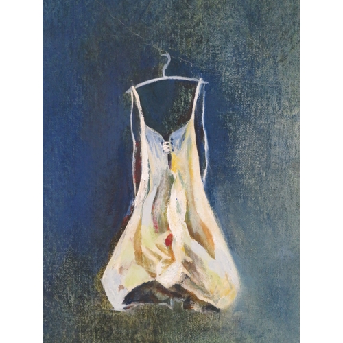 24 - Louisa Gonzales 'En La Solidad de mi Busqueda' oil on canvas, signed and titled verso, 140x92cm