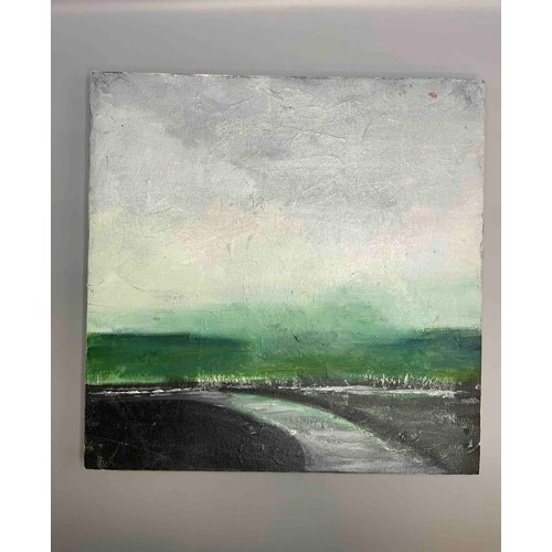 16 - 'Moody Landscape', acrylic on canvas, 30cm x30cm.