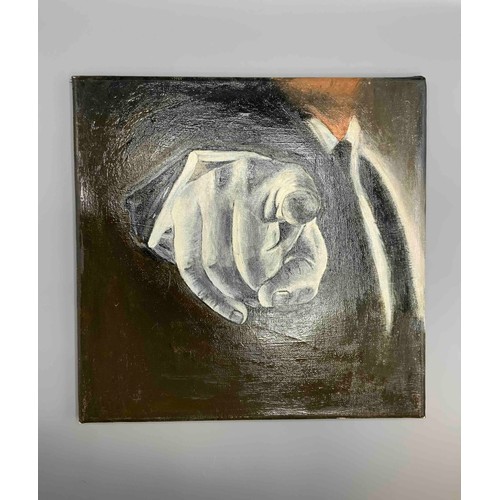 17 - 'You', acrylic on canvas, 30cm x 30cm.