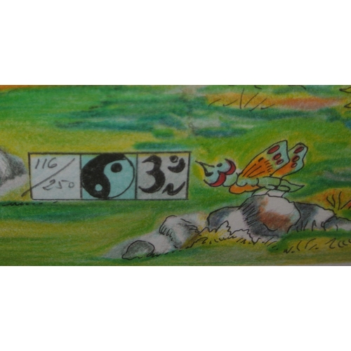 50 - Guillermo Silva Sands de Santamaria 'Girasoles' limited edition print 116/250 signed