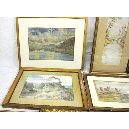 1 - Assorted lot of pictures in box