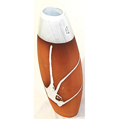 149 - Tall ware flower vase by Stephen Pearce pottery