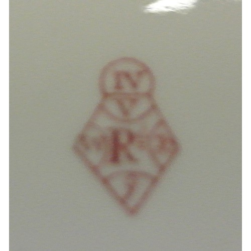 173 - Royal Crown Derby 40 piece gilt and floral decorated tea or breakfast service