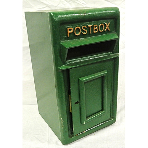 72 - Edwardian style heavy cast iron post box