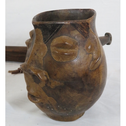 65 - Assorted Māori carved timber Tribal items