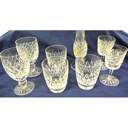 68 - Various Waterford crystal glasses, etc, in box