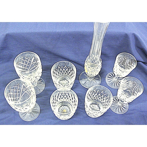 68 - Various Waterford crystal glasses, etc, in box