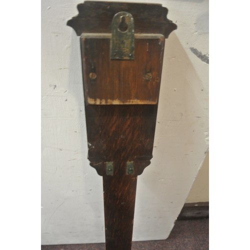 146 - Admiral Fitzroy stick barometer by Pastorelli & Rapkin Ltd, Hatton Garden, London